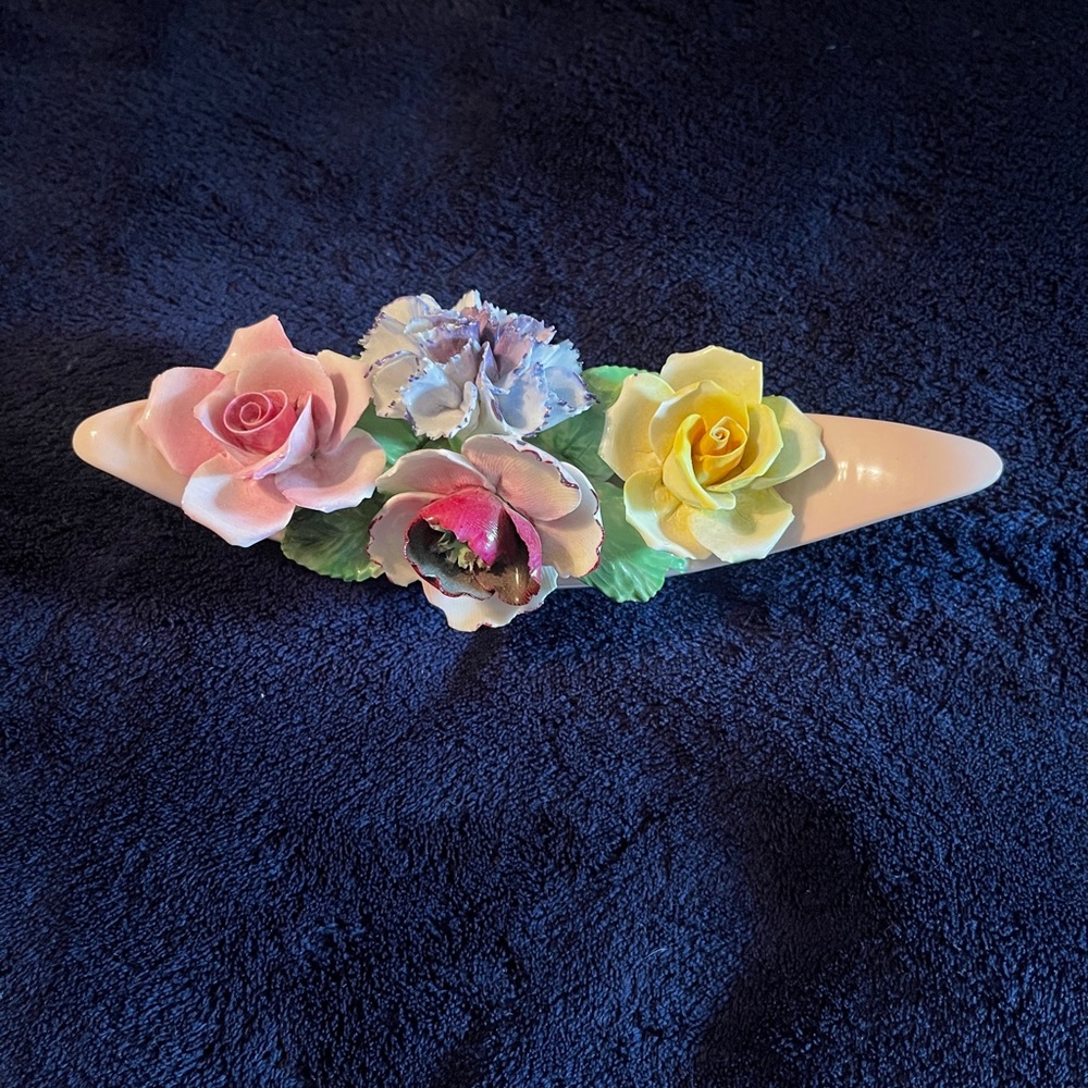Vintage 1950’s Radnor Bone China Flowers - 7”